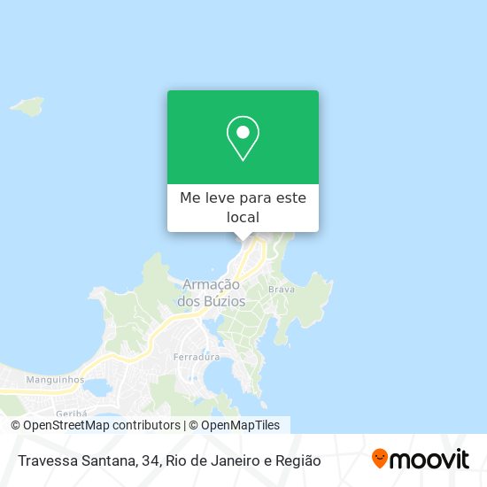 Travessa Santana, 34 mapa