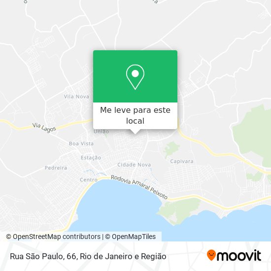 Rua São Paulo, 66 mapa