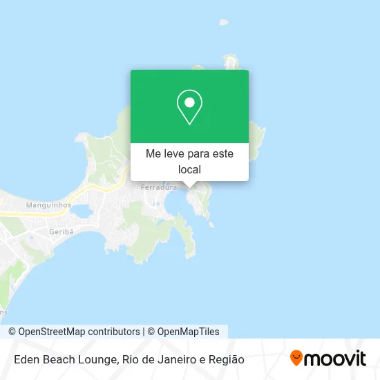 Eden Beach Lounge mapa