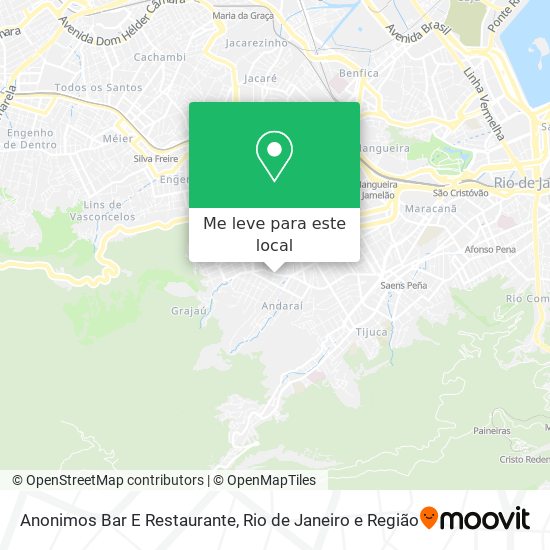 Anonimos Bar E Restaurante mapa