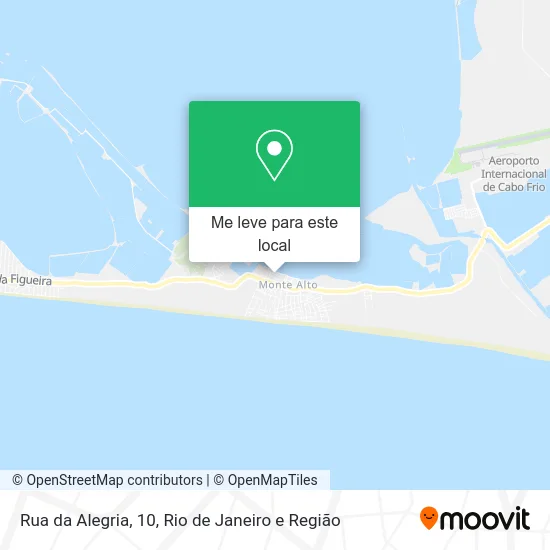 Rua da Alegria, 10 mapa