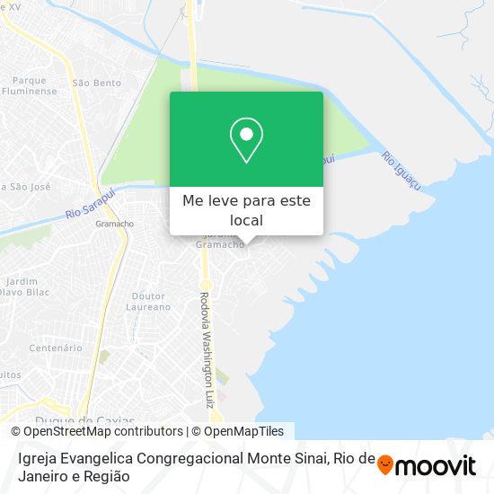 Igreja Evangelica Congregacional Monte Sinai mapa