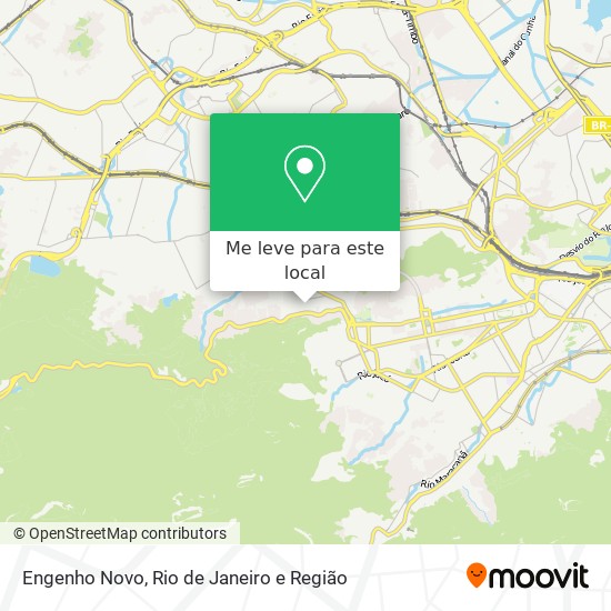 Engenho Novo mapa