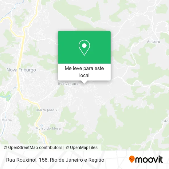 Rua Rouxinol, 158 mapa