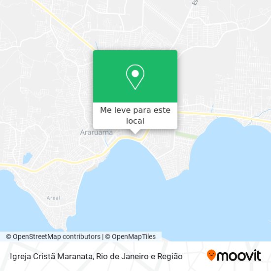Igreja Cristã Maranata mapa