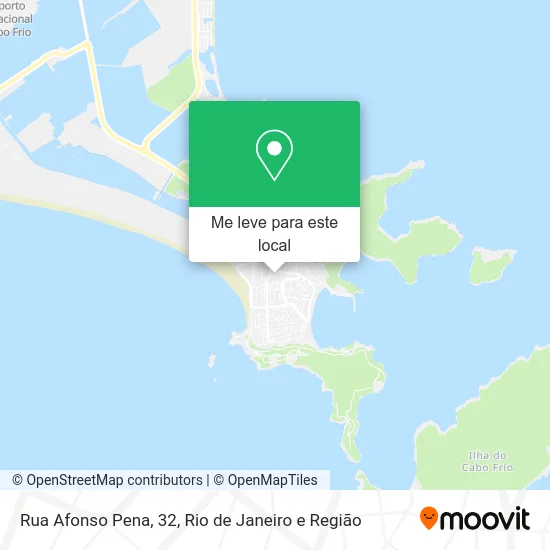 Rua Afonso Pena, 32 mapa
