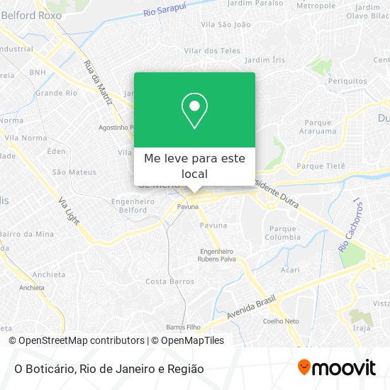 O Boticário mapa