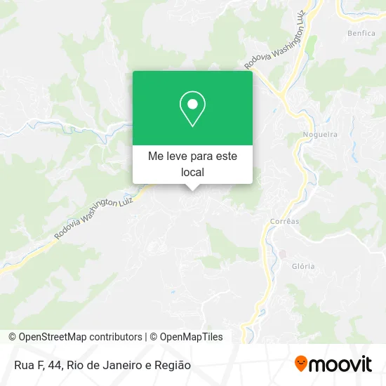 Rua F, 44 mapa