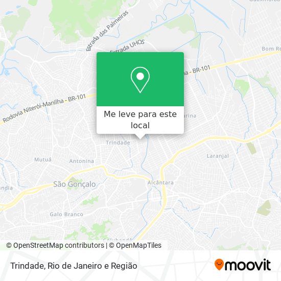 Trindade mapa