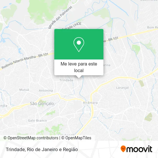 Trindade mapa