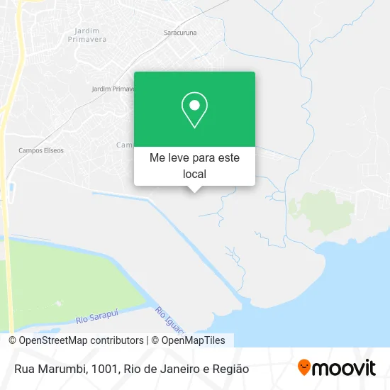 Rua Marumbi, 1001 mapa