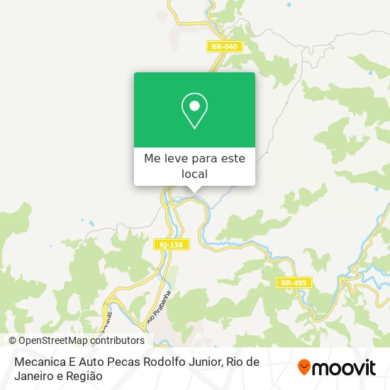 Mecanica E Auto Pecas Rodolfo Junior mapa