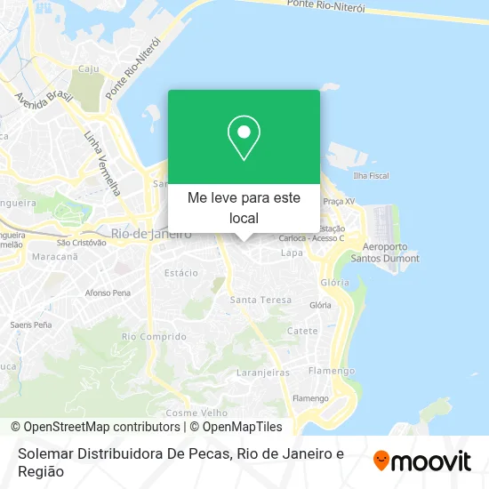 Solemar Distribuidora De Pecas mapa