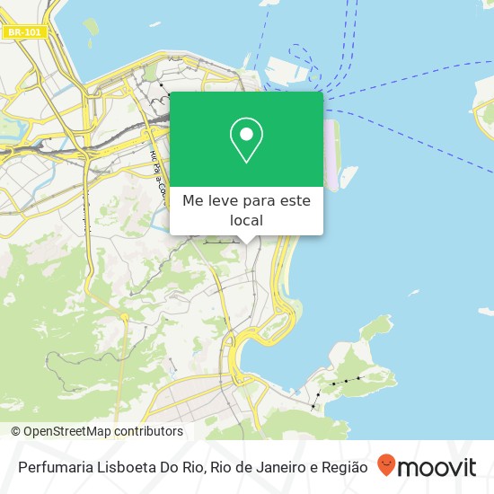 Perfumaria Lisboeta Do Rio mapa
