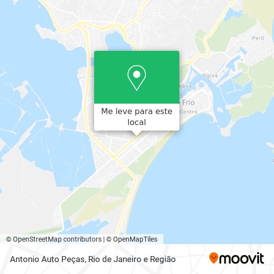 Antonio Auto Peças mapa