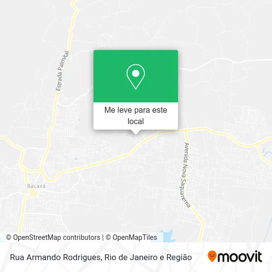 Rua Armando Rodrigues mapa