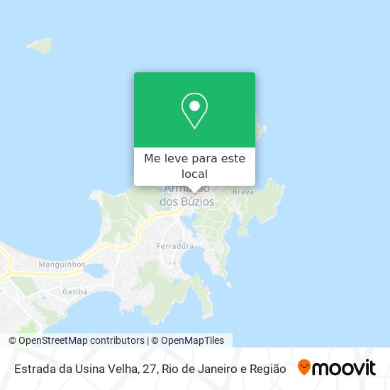 Estrada da Usina Velha, 27 mapa