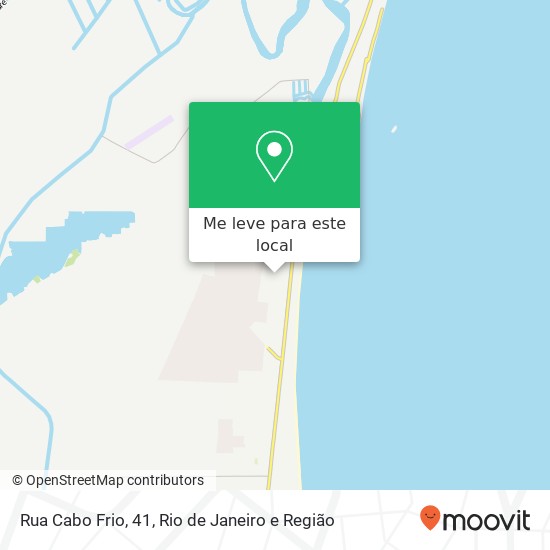 Rua Cabo Frio, 41 mapa