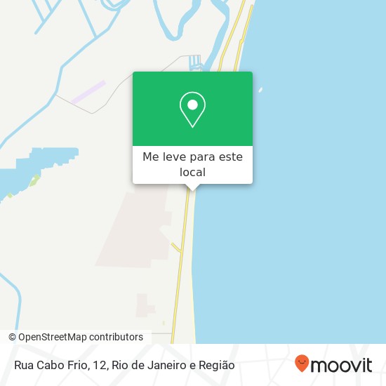 Rua Cabo Frio, 12 mapa