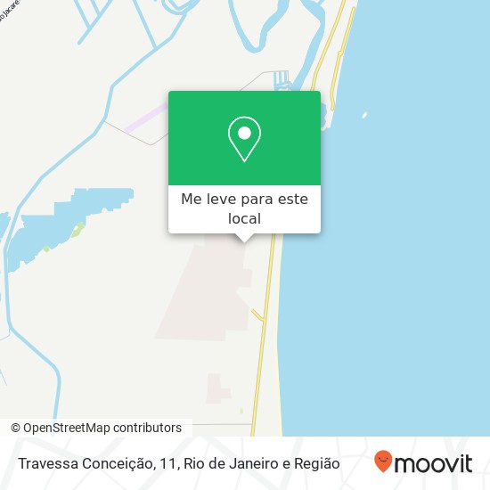 Travessa Conceição, 11 mapa