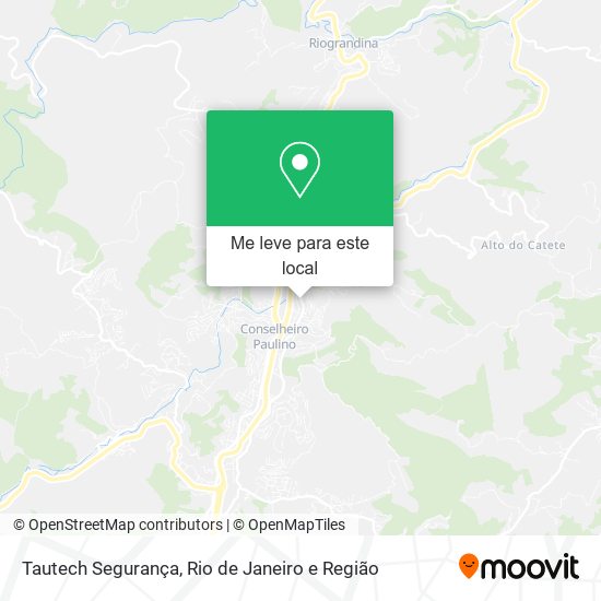 Tautech Segurança mapa
