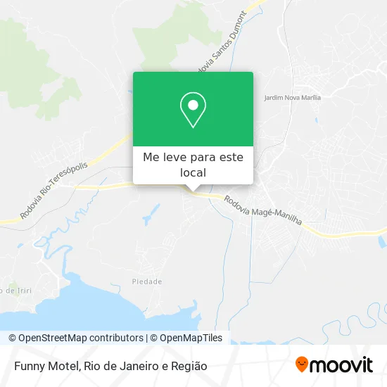 Funny Motel mapa