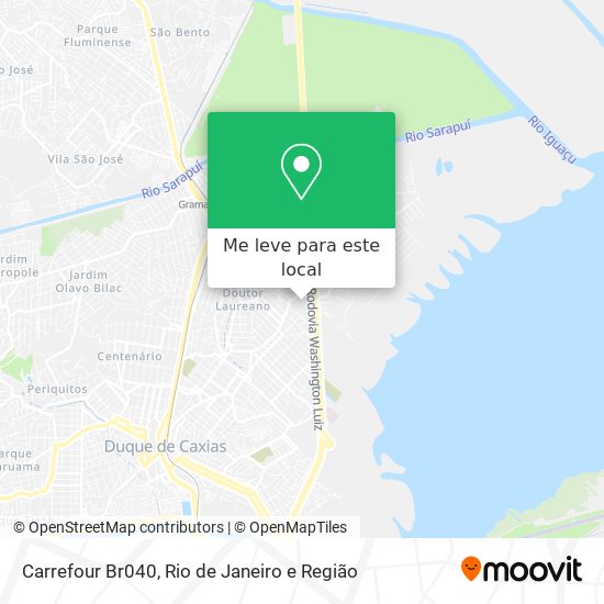 Carrefour Br040 mapa