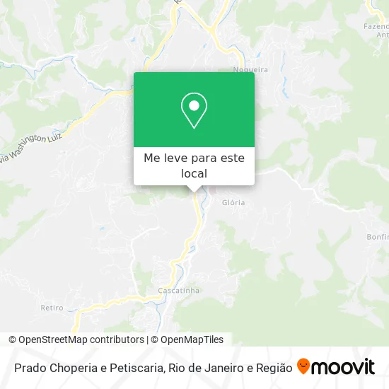 Prado Choperia e Petiscaria mapa