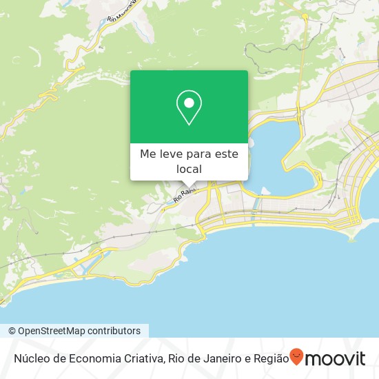 Núcleo de Economia Criativa mapa