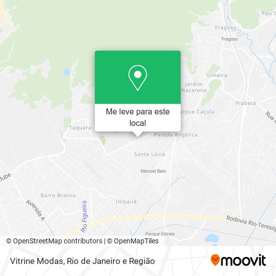 Vitrine Modas mapa