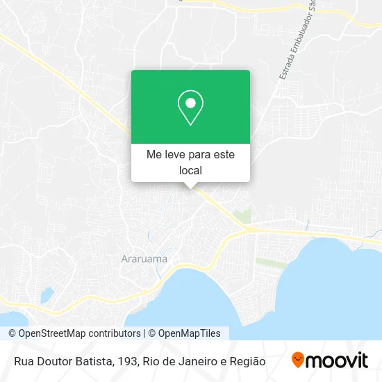 Rua Doutor Batista, 193 mapa