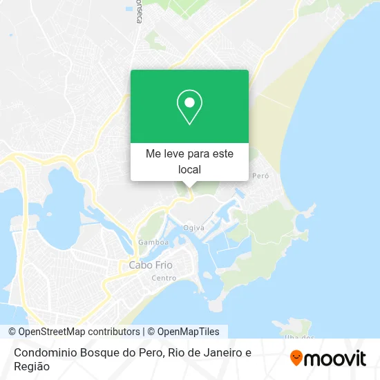 Condominio Bosque do Pero mapa