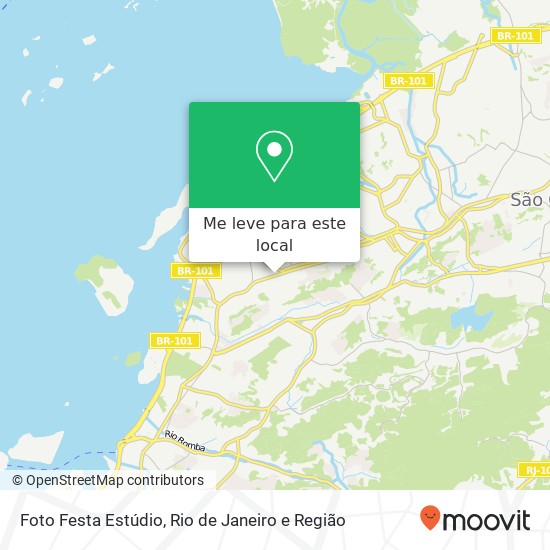 Foto Festa Estúdio mapa