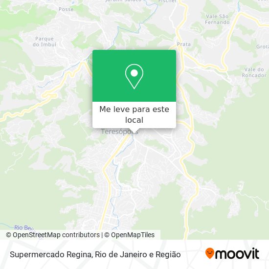 Supermercado Regina mapa