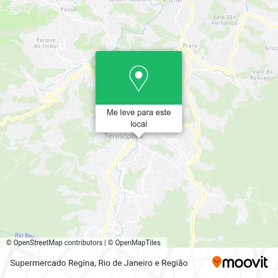 Supermercado Regina mapa
