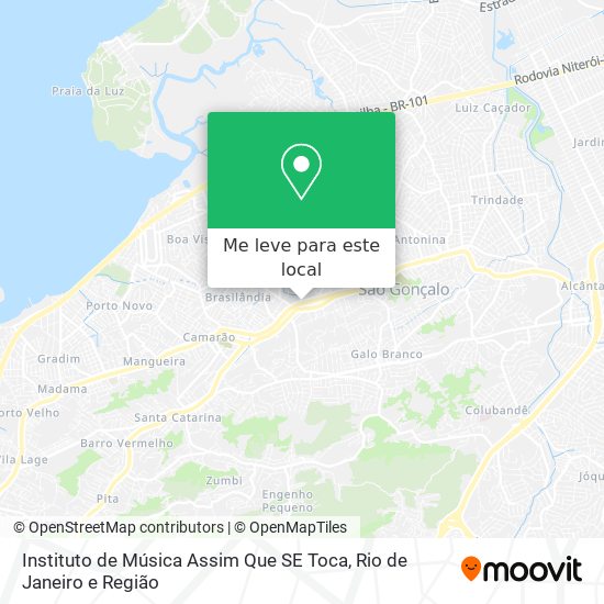 Instituto de Música Assim Que SE Toca mapa