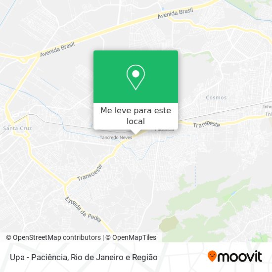 Upa - Paciência mapa