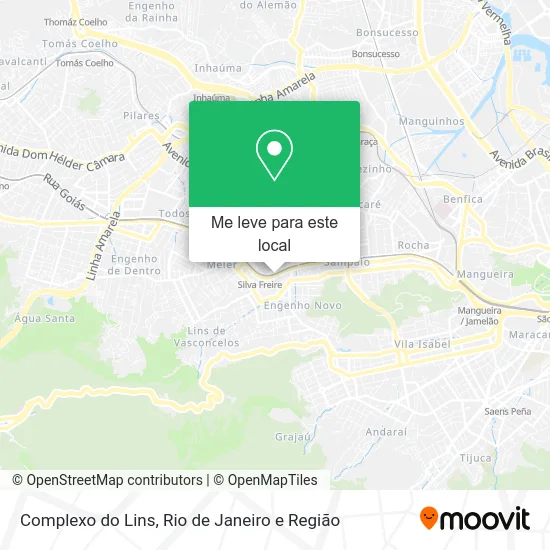 Complexo do Lins mapa