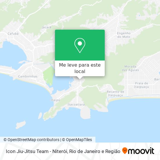 Icon Jiu-Jitsu Team - Niterói mapa