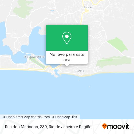 Rua dos Mariscos, 239 mapa