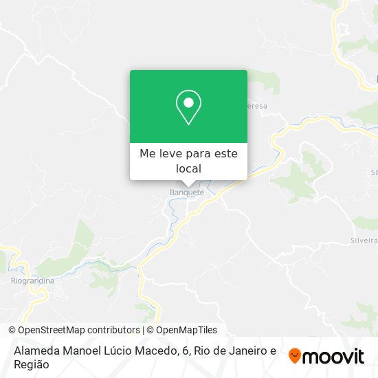 Alameda Manoel Lúcio Macedo, 6 mapa