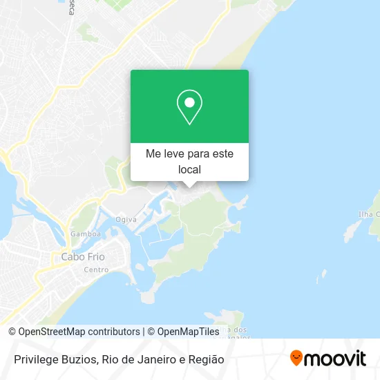Privilege Buzios mapa