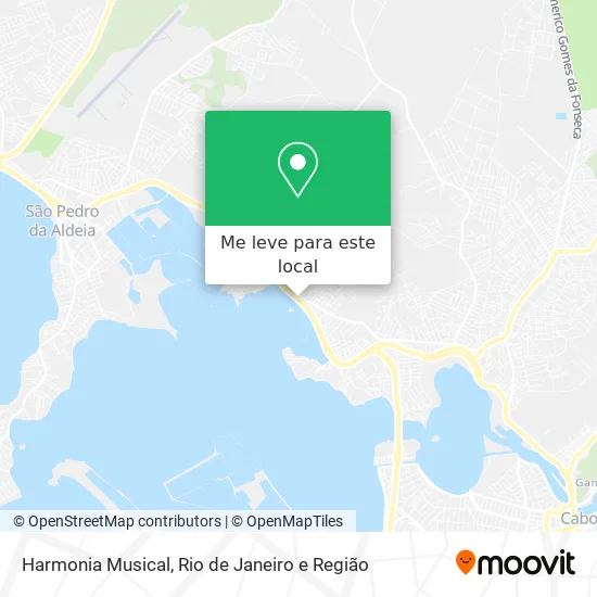 Harmonia Musical mapa