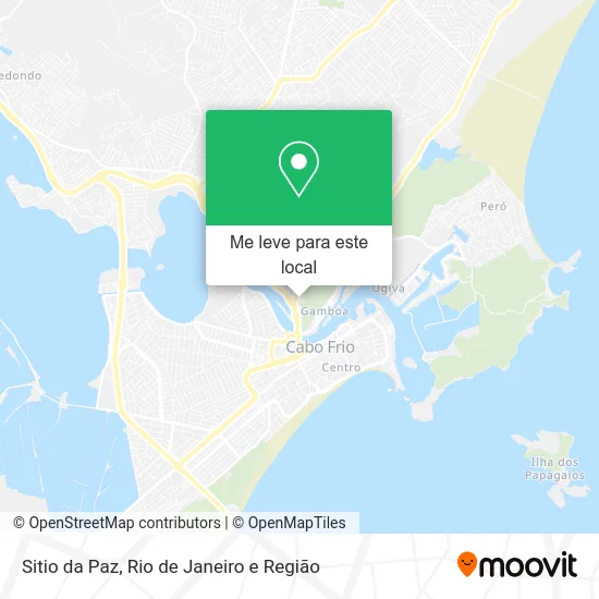 Sitio da Paz mapa