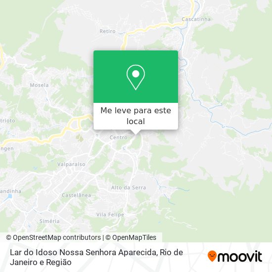 Lar do Idoso Nossa Senhora Aparecida mapa