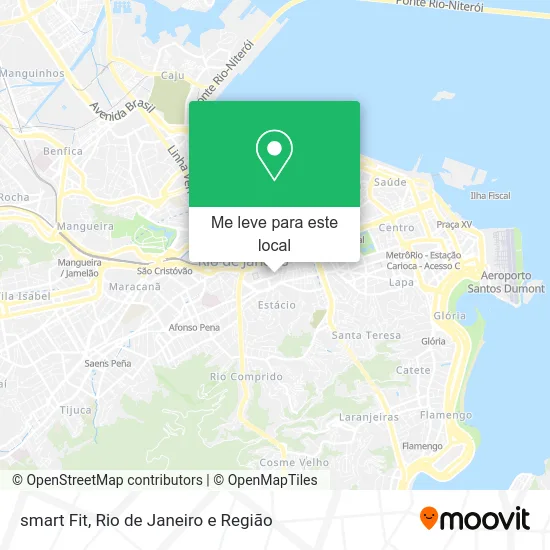 smart Fit mapa