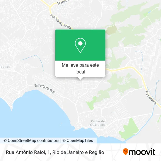 Rua Antônio Raiol, 1 mapa