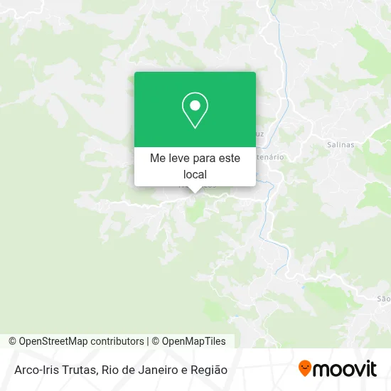 Arco-Iris Trutas mapa