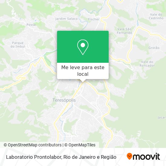 Laboratorio Prontolabor mapa