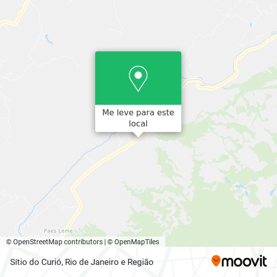 Sítio do Curió mapa